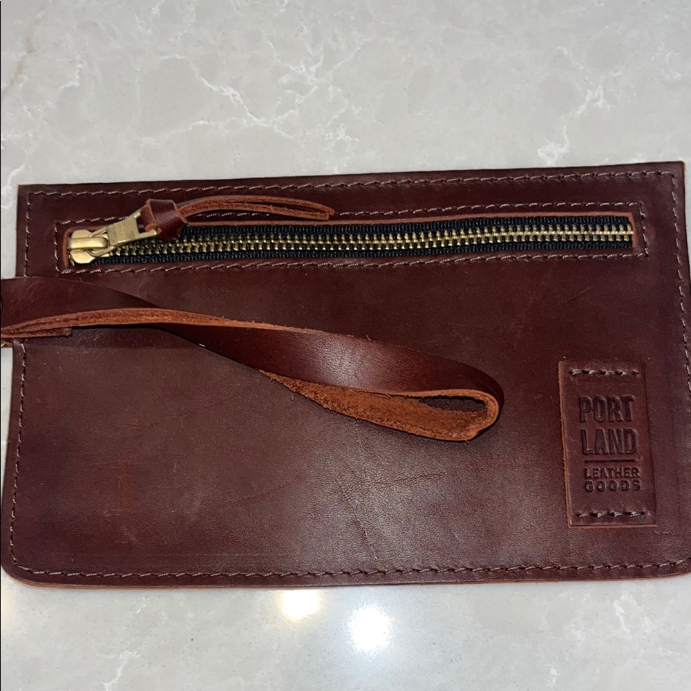 Portland Leather Brown Wallet with Slim Design
